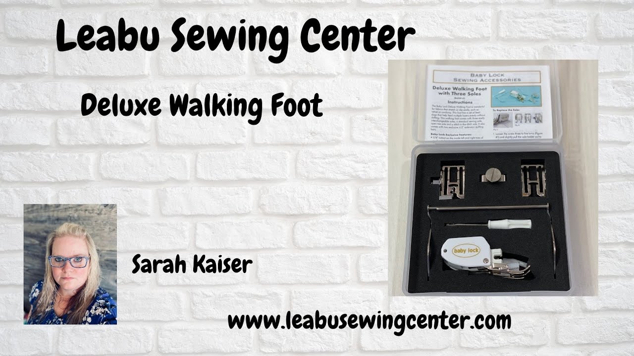 Deluxe 3 Sole Walking Foot