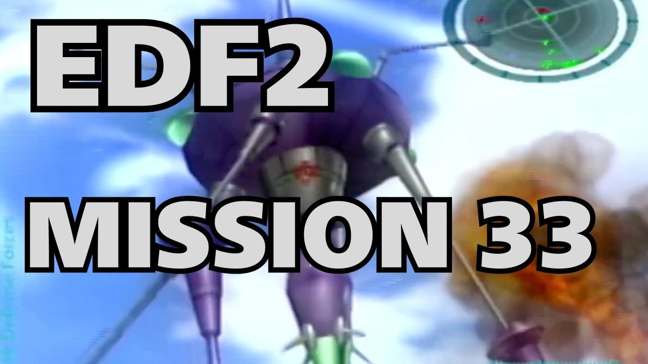 Earth Defense Force 2 Gameplay (PS2) | Mission 33 | No Commentary