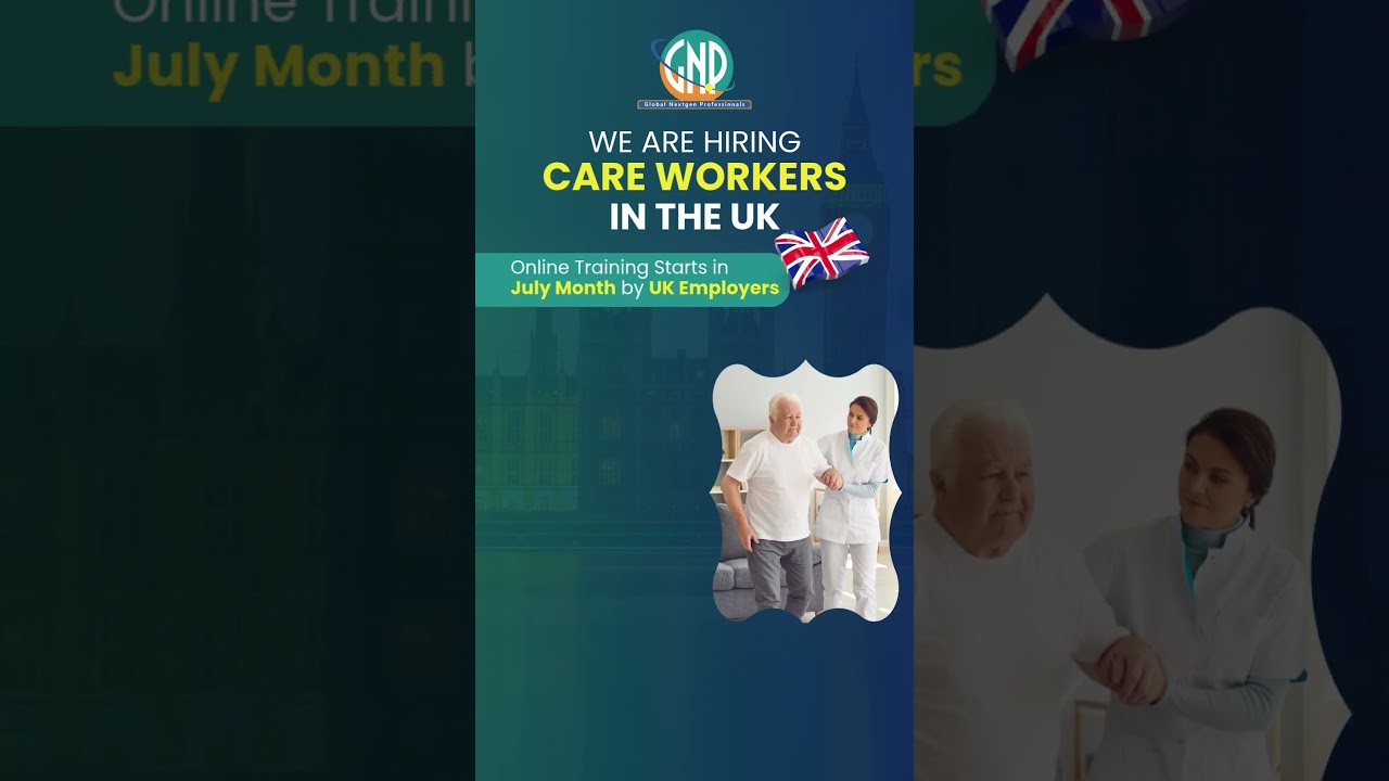 UK Care Worker Jobs 2025 | Online Training Starts July | Salary &pound;24,000 | NHS Pathway!