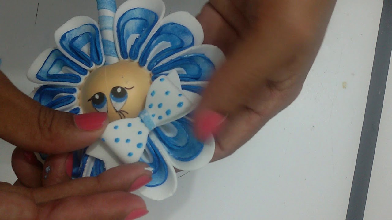 parte 2 caneta flor pintadA