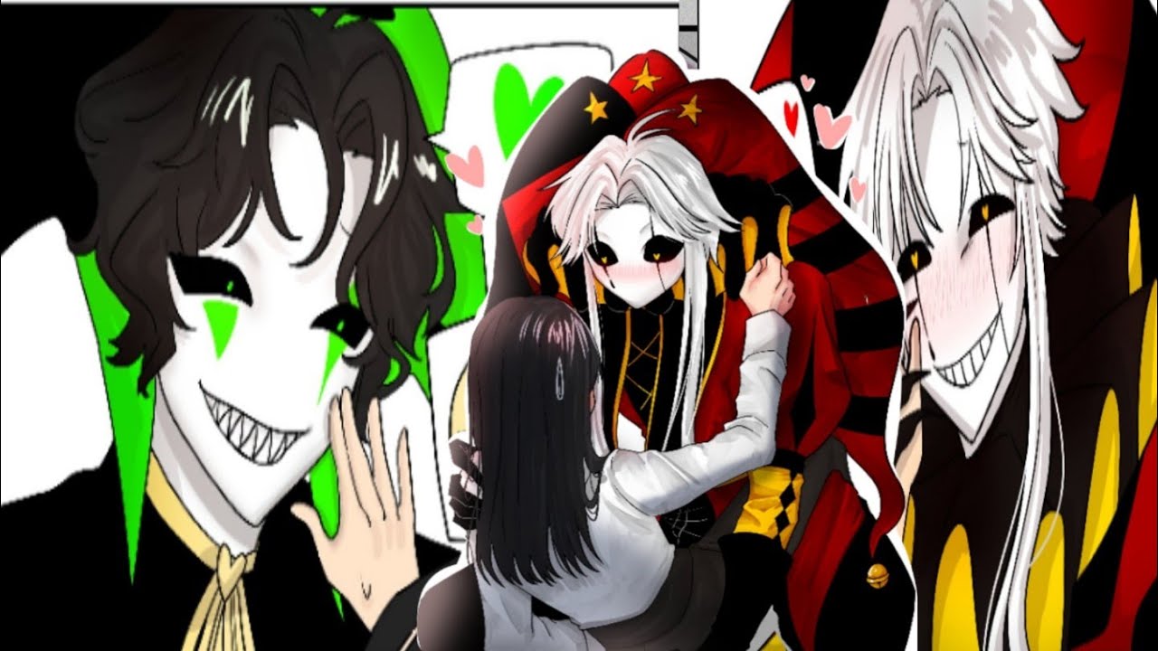 Pierrot and Harlequin will always like to see you happy. (comic dub / the freak circus)