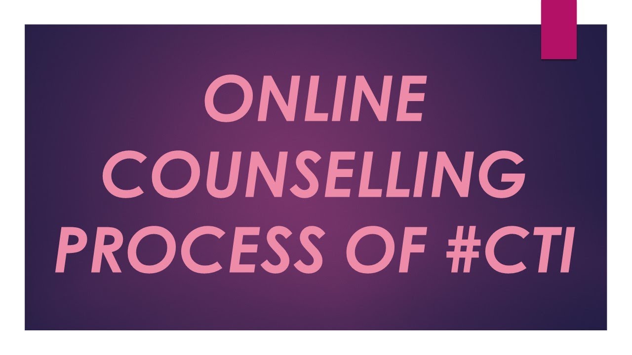 #CITS #CTI ONLINE #COUNSELLING PARTICIPATION PROCESS #2020