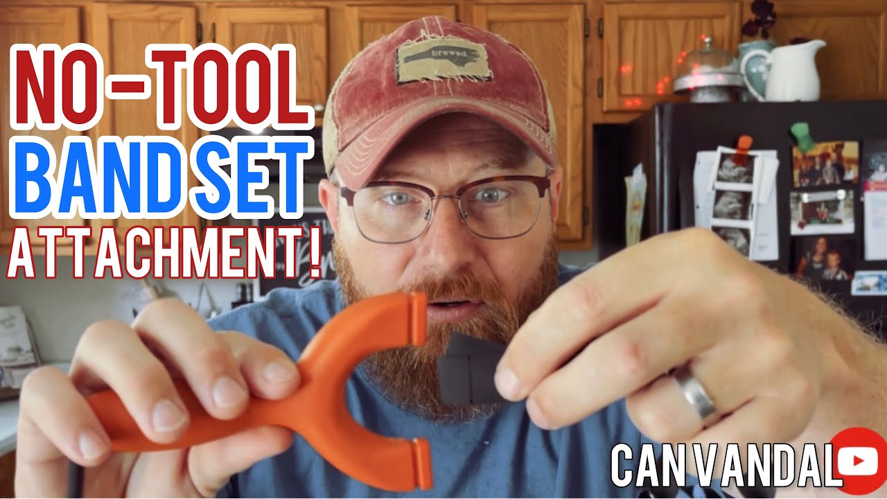 NO-TOOL BANDSET ATTACHMENT!