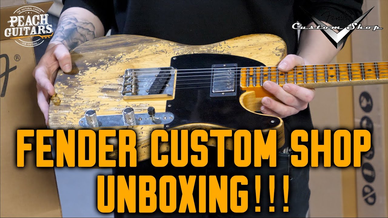 Fender Custom Shop Unboxing - 19 March 2020 (Lockdown Special)