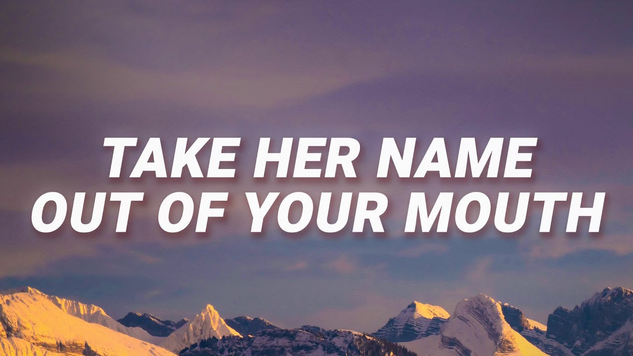 CRAWLERS - Take her name out of your mouth (Come Over Again) (Lyrics)