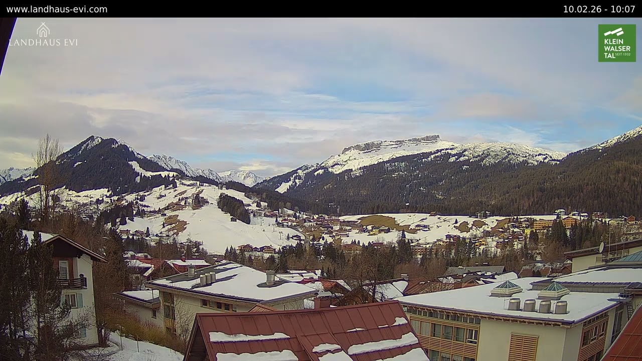 10.02.26 - Blick auf den Ifen - Landhaus Evi, Riezlern/Kleinwalsertal