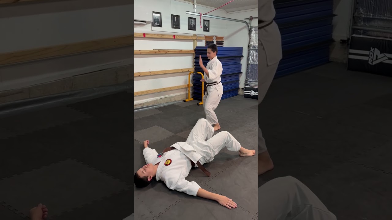 Bear Hug Attack from Front Defense - Seishin Budokan