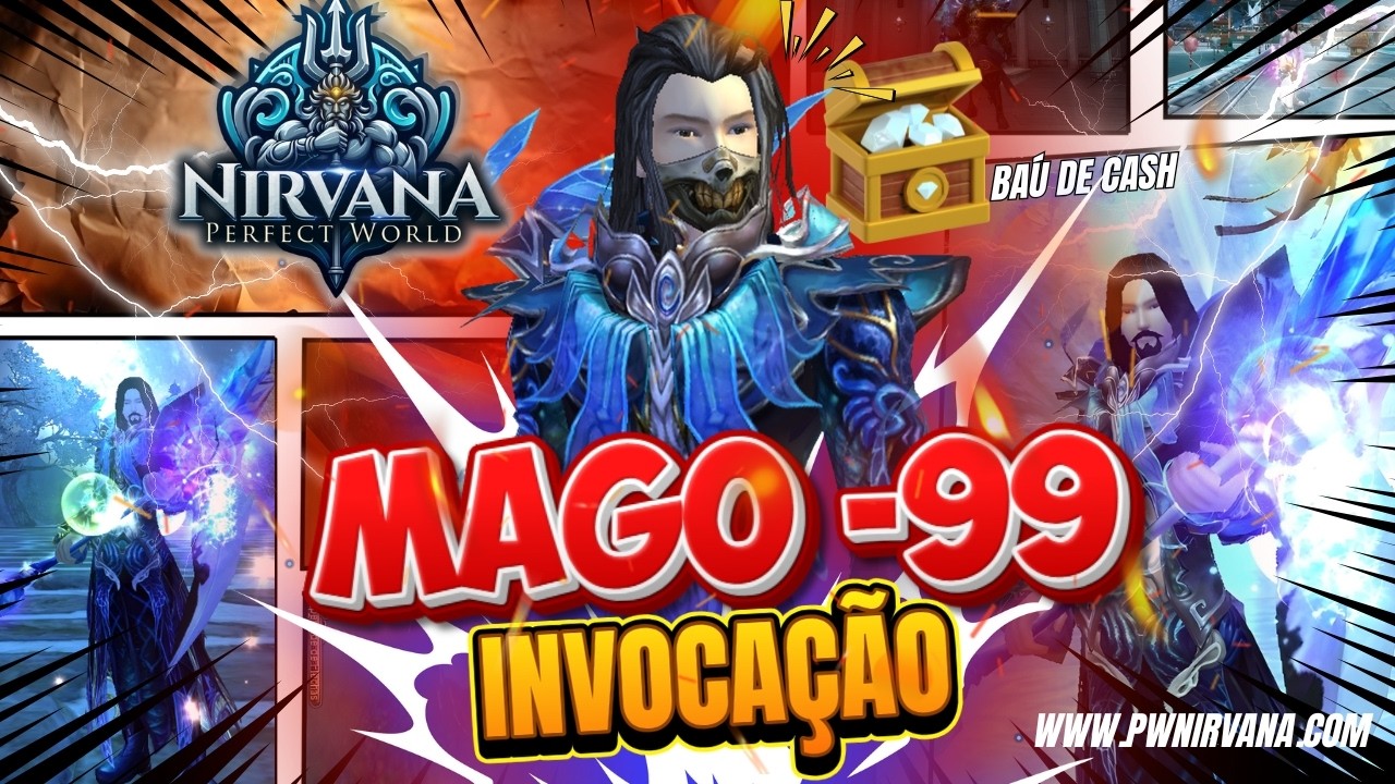 MAIOR DESAFIO DO CANAL, VOU DEIXAR MEU MAGO -99% DE INVOCAÇÃO NO PW NIRVANA 