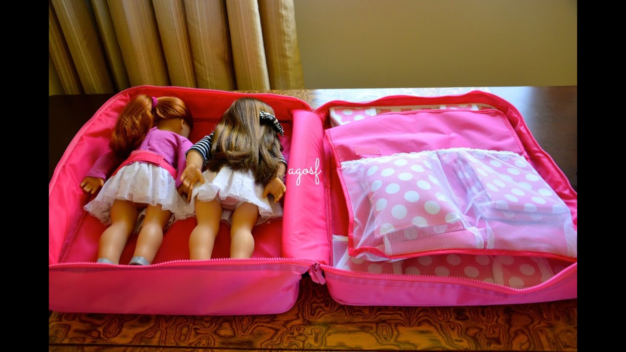 How to Pack For Your American Girl Doll ~ Hotel Overnight Stay!