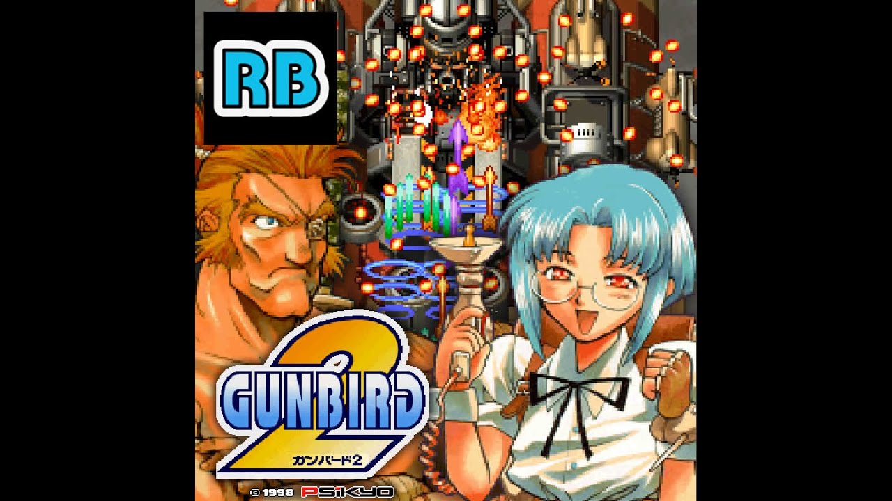 1998 [60fps] Gunbird 2 2Players Aine Tavia Nomiss Loop1