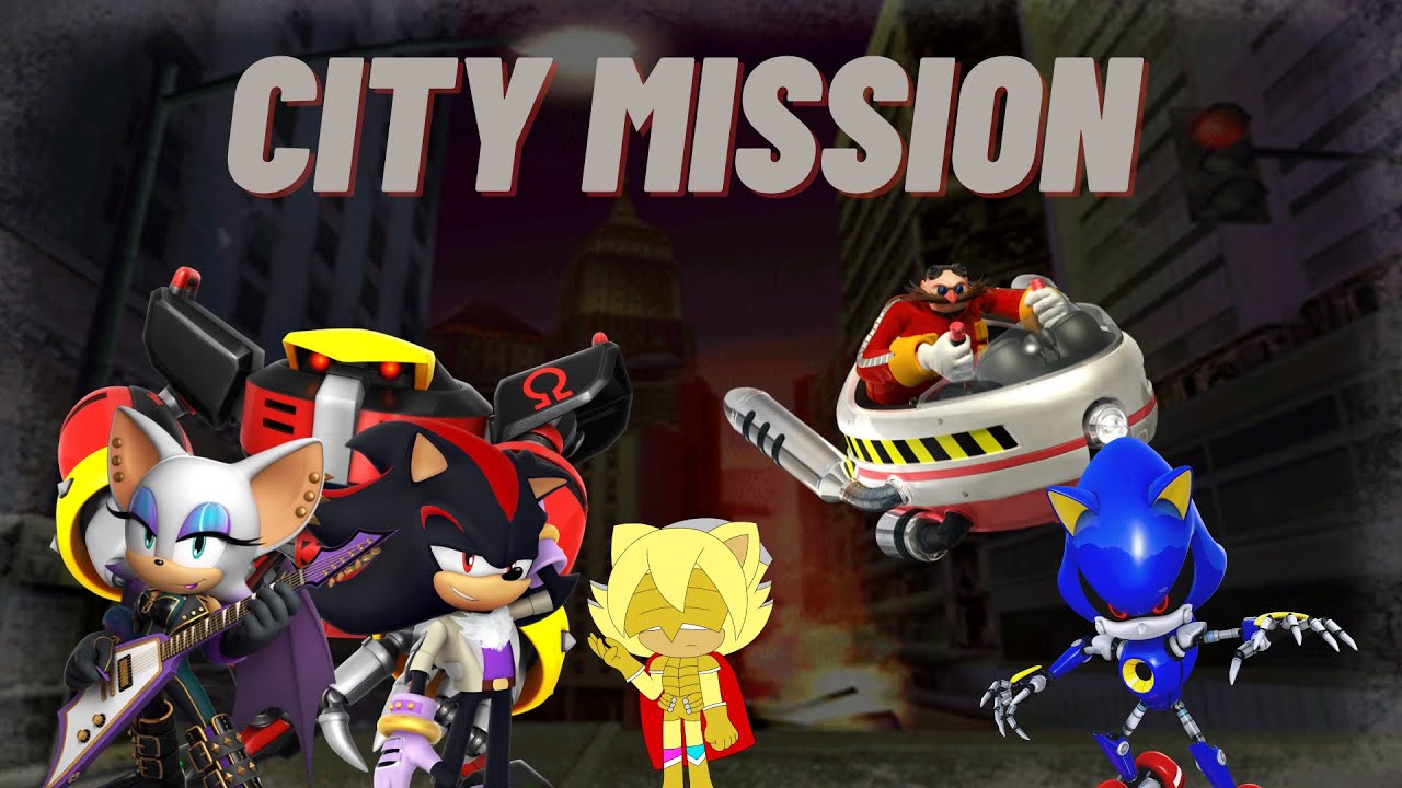Möbius 1984: Post-Birthday Ep. 2 Westopolis fight! Team Dark & A.G. vs. Dr. Eggman & Metal Sonic!
