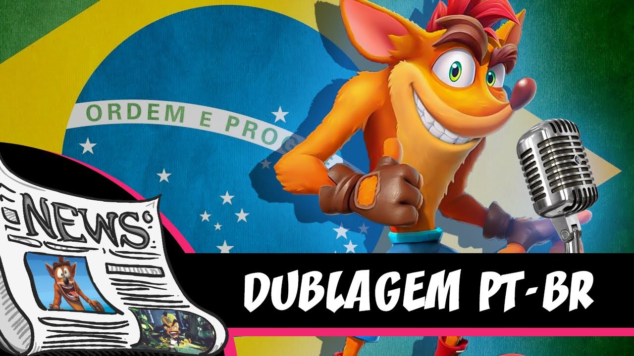 Os DUBLADORES de Crash Bandicoot 4: It's About Time! Jornal Marsupial #13 📰