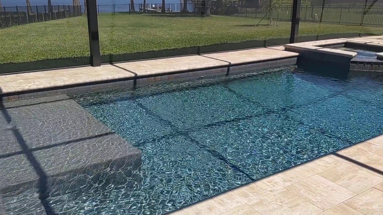 Pool cage privacy ideas
