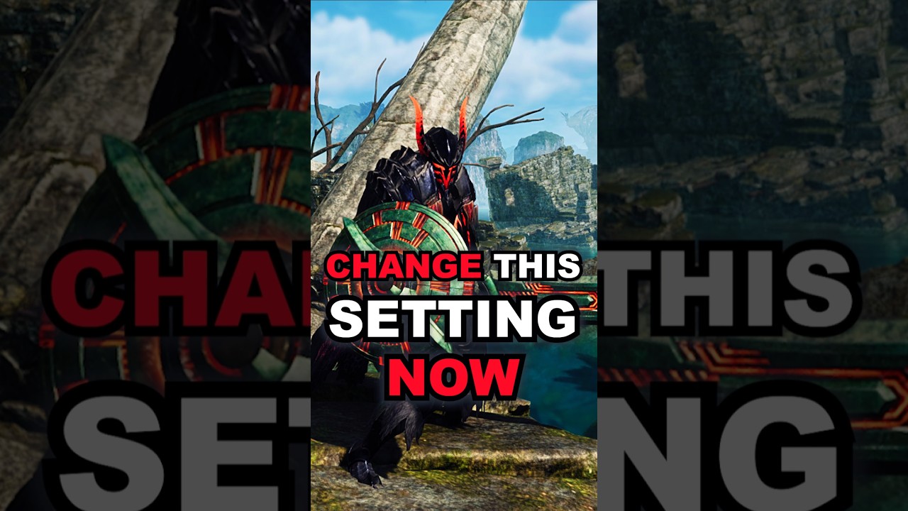 Лучший сеттинг, который КАЖДОМУ НУЖНО изменить в Monster Hunter Wilds #шорты #mhw #monsterhunterw...