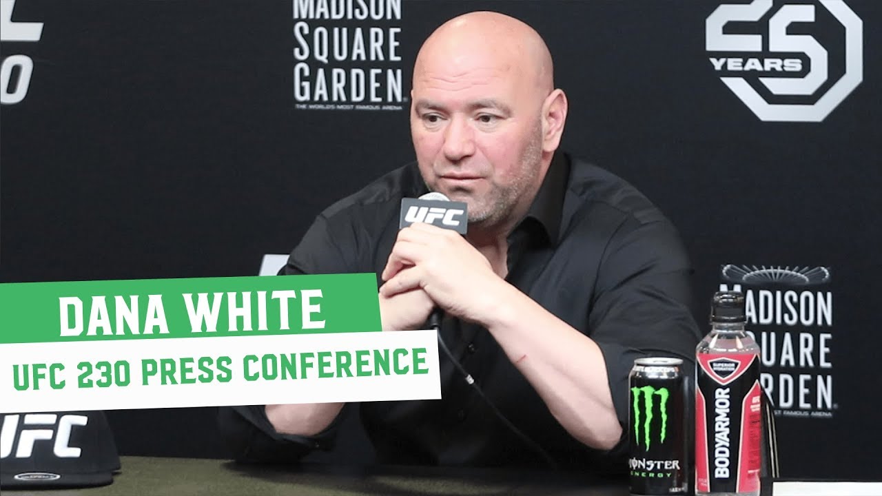 UFC 230: Dana White Post Fight Press Conference