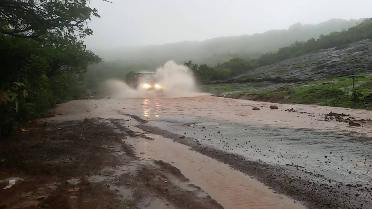 Water splash..by THAR @ 85kmph