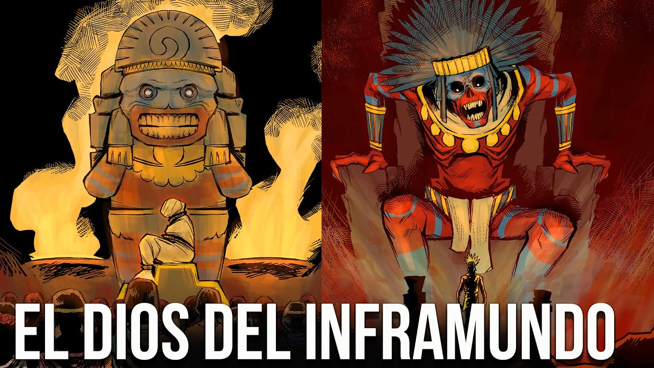 El ATERRADOR Dios Azteca del Inframundo &ndash; Mictlantecuhtli &ndash; Mitolog&iacute;a Azteca