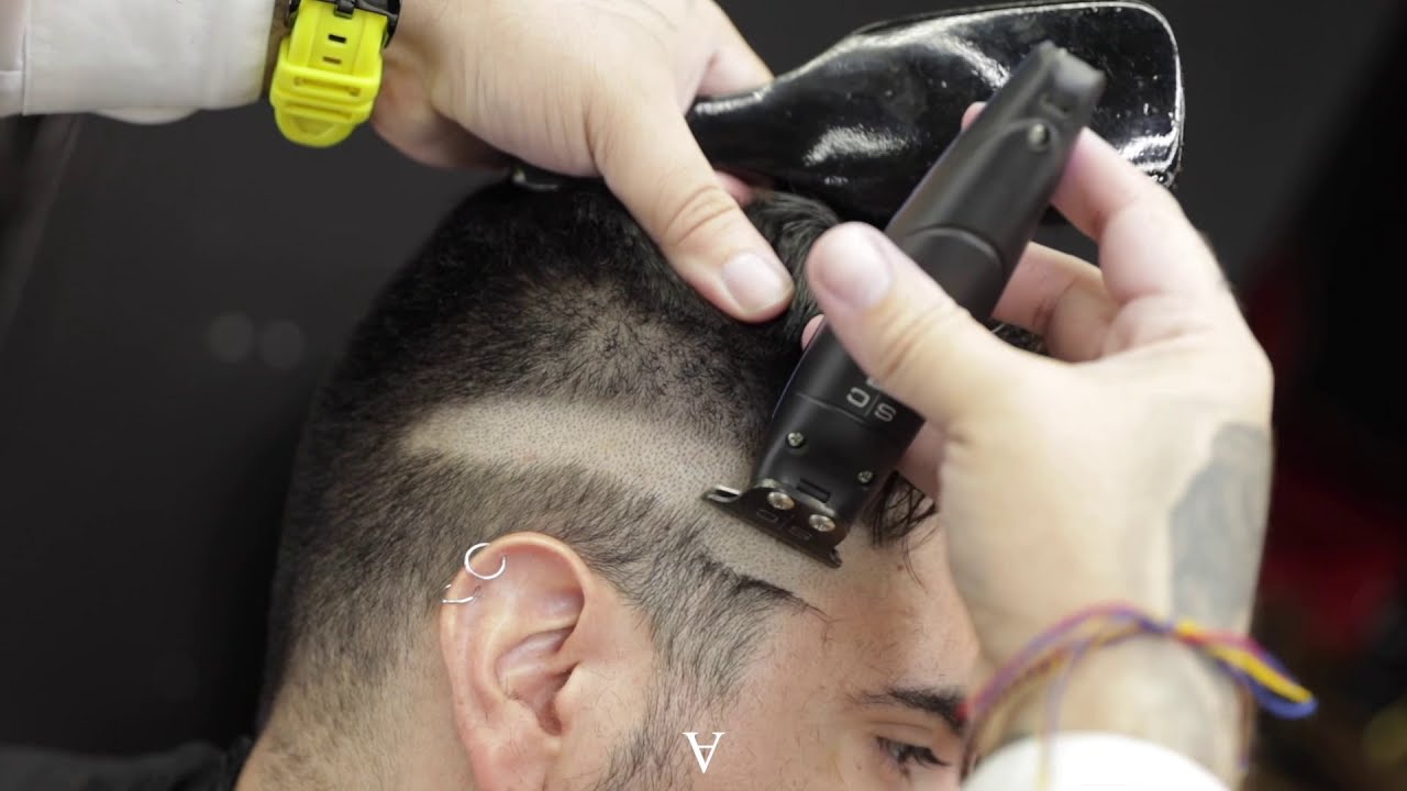 HIFADE pompadour Haircut ⚡️🇵🇷