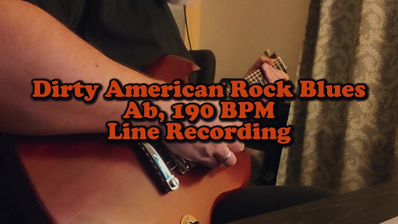 Diego Instrumental 411 (H 877) Dirty American Rock Blues in Ab (Line Recording) – non commercial