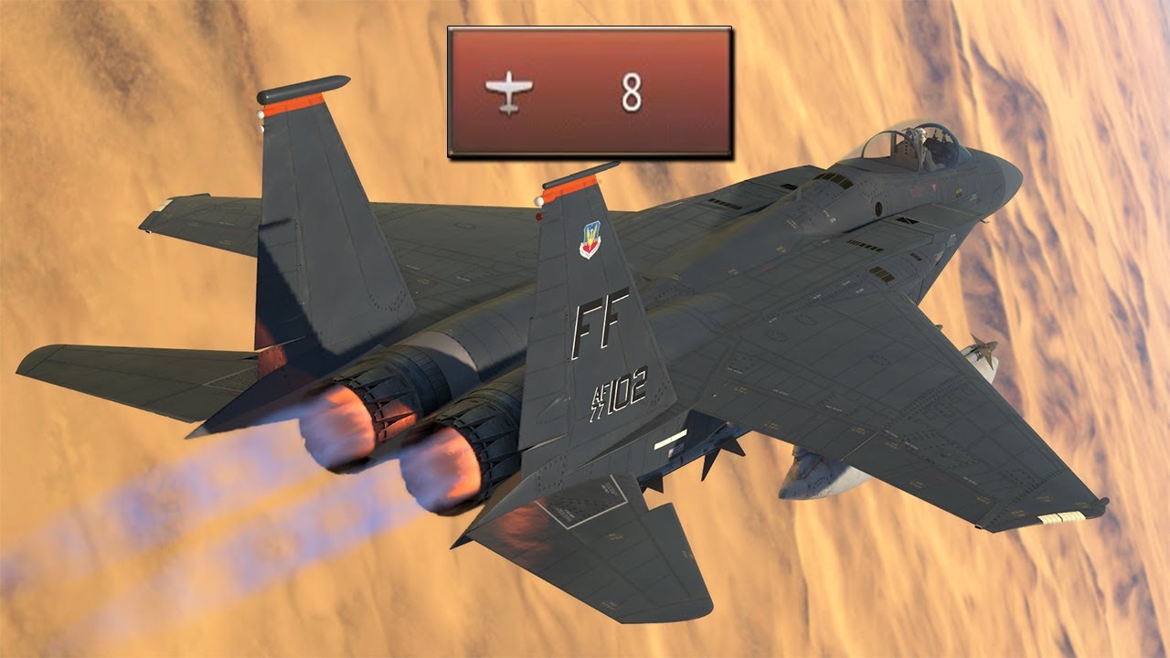 🦅 The Black Eagle Soars Over the Desert! | F-15A 