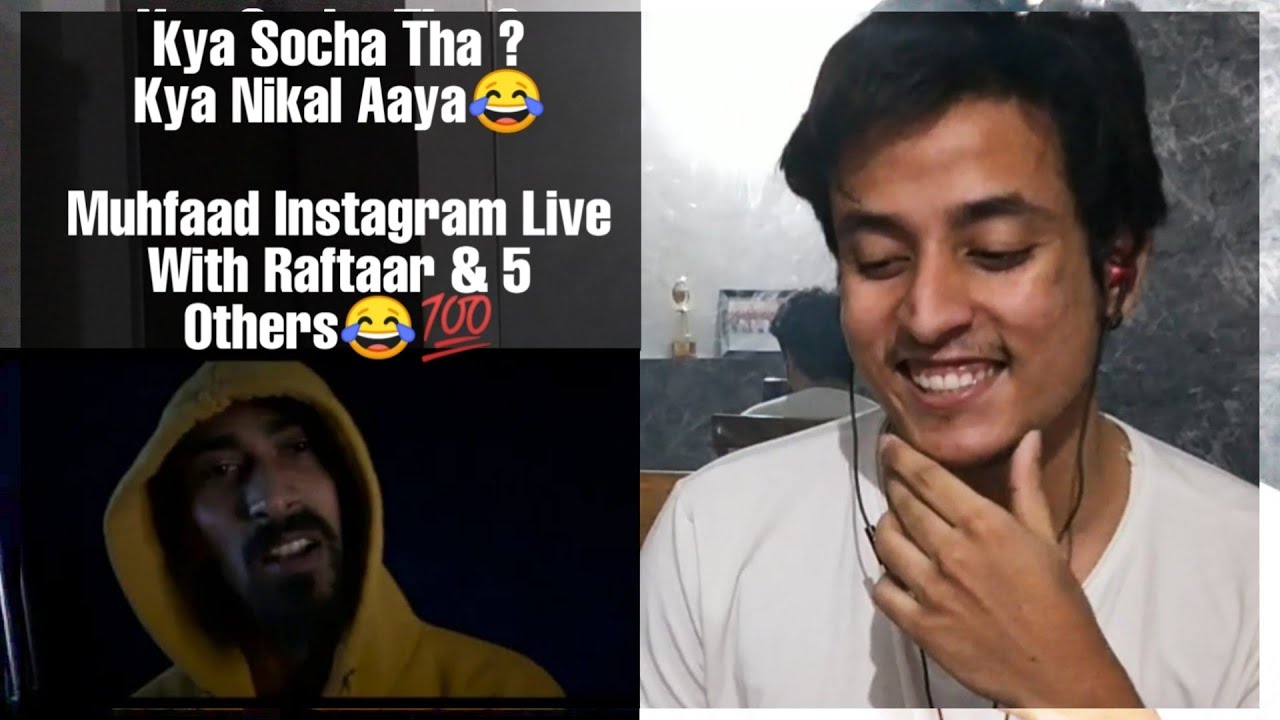 MUHFAAD INSTAGRAM LIVE REACTION | MUHFAAD DISS TO RAFTAAR