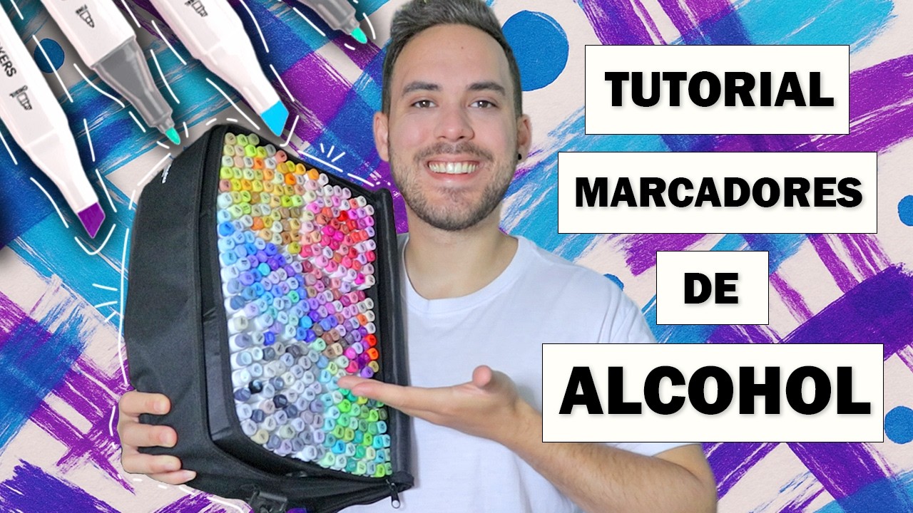 Cómo colorear Marcadores Base Alcohol | Tutorial completo para principiantes