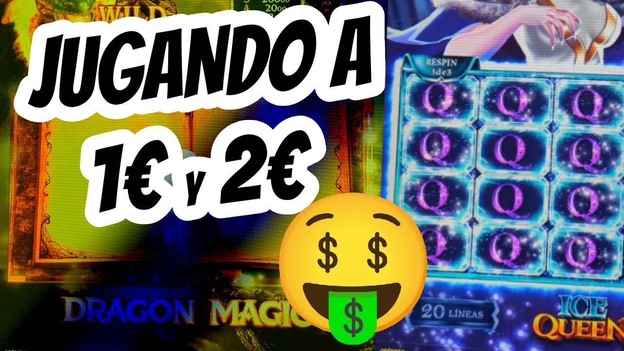 😍 Dragon Magic y Ice Queen con juegos gratis y casi pantallazo - PREMIO - Tragaperras de pub