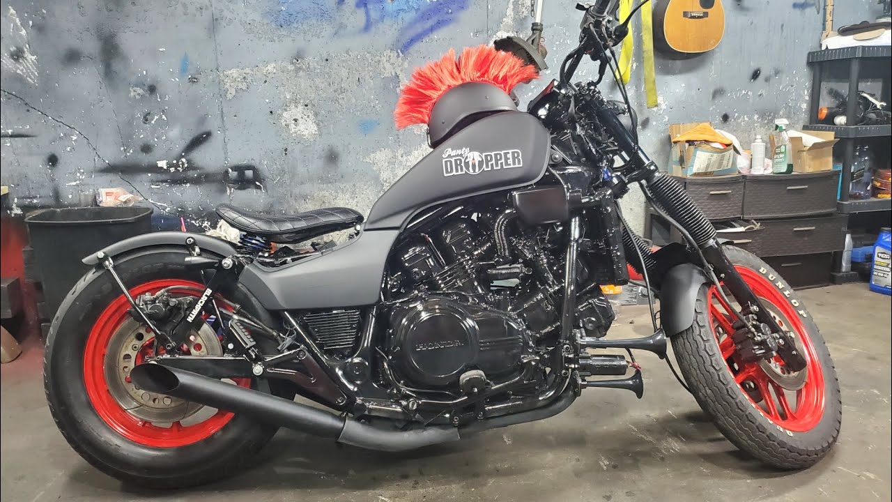 1985 Honda Magna V65 bobber