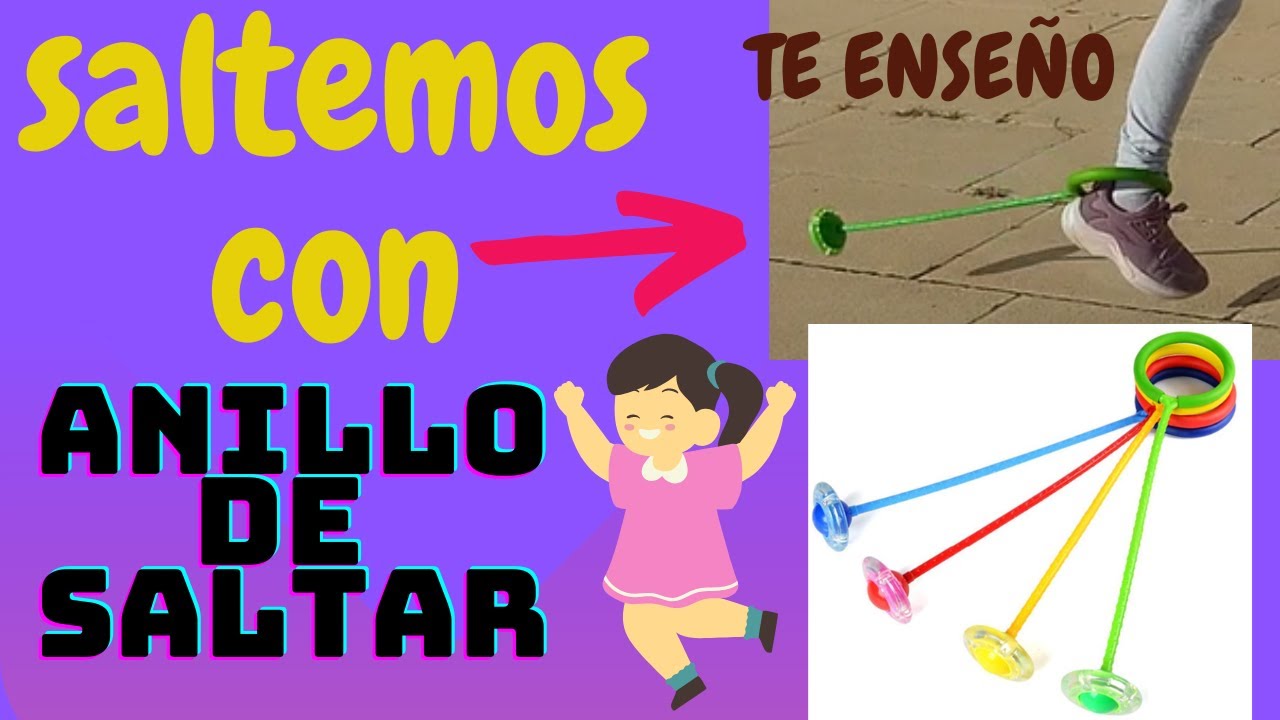 🏃Te enseño a usar el ARO de SALTO 👟 - Saltar con el aro de salto. Aro del tobillo.