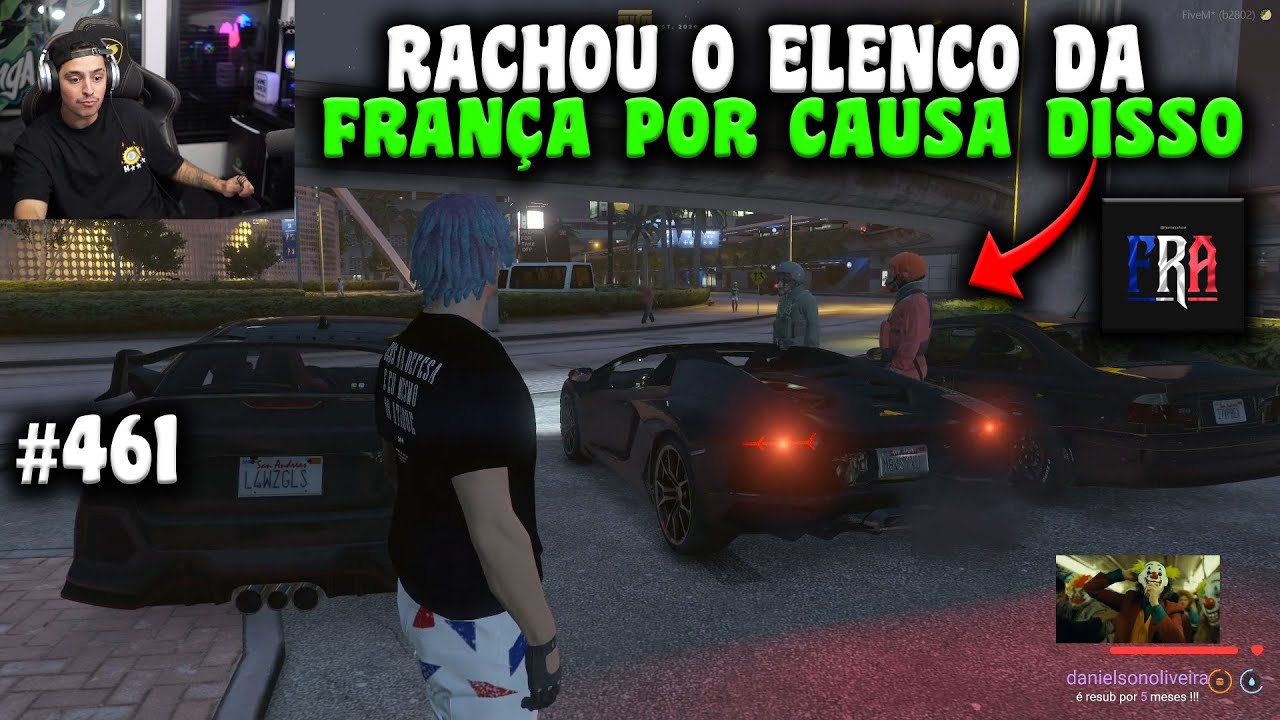 FOI ASSIM QUE RACHOU O ELENCO DA FRANÇA! CONNOR VENDO TUDO DE LONGE! EP 461
