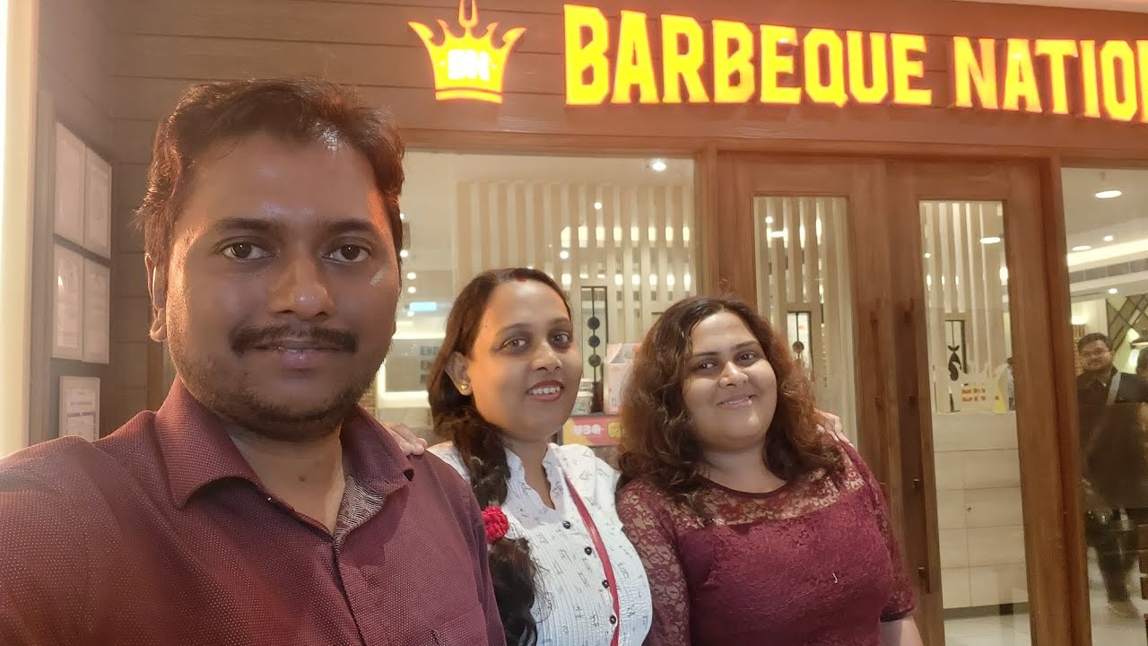 Birthday celebration at barbeque nation |Howrah maidan barbeque nation|Husbands birthday celebration