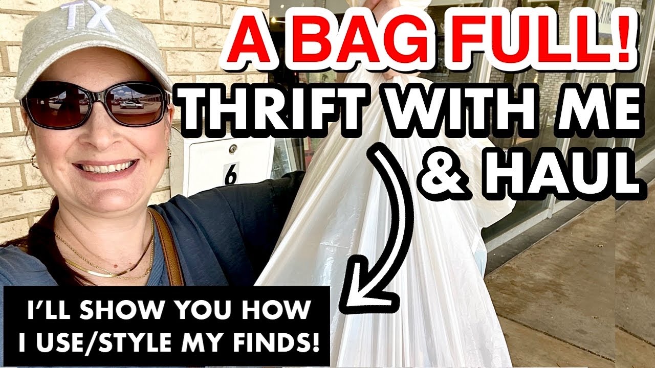 THE BEST LUCK THRIFTING & I’M NOT AT GOODWILL * THRIFT WITH ME & HAUL * HOW TO STYLE THRIFTED DECOR