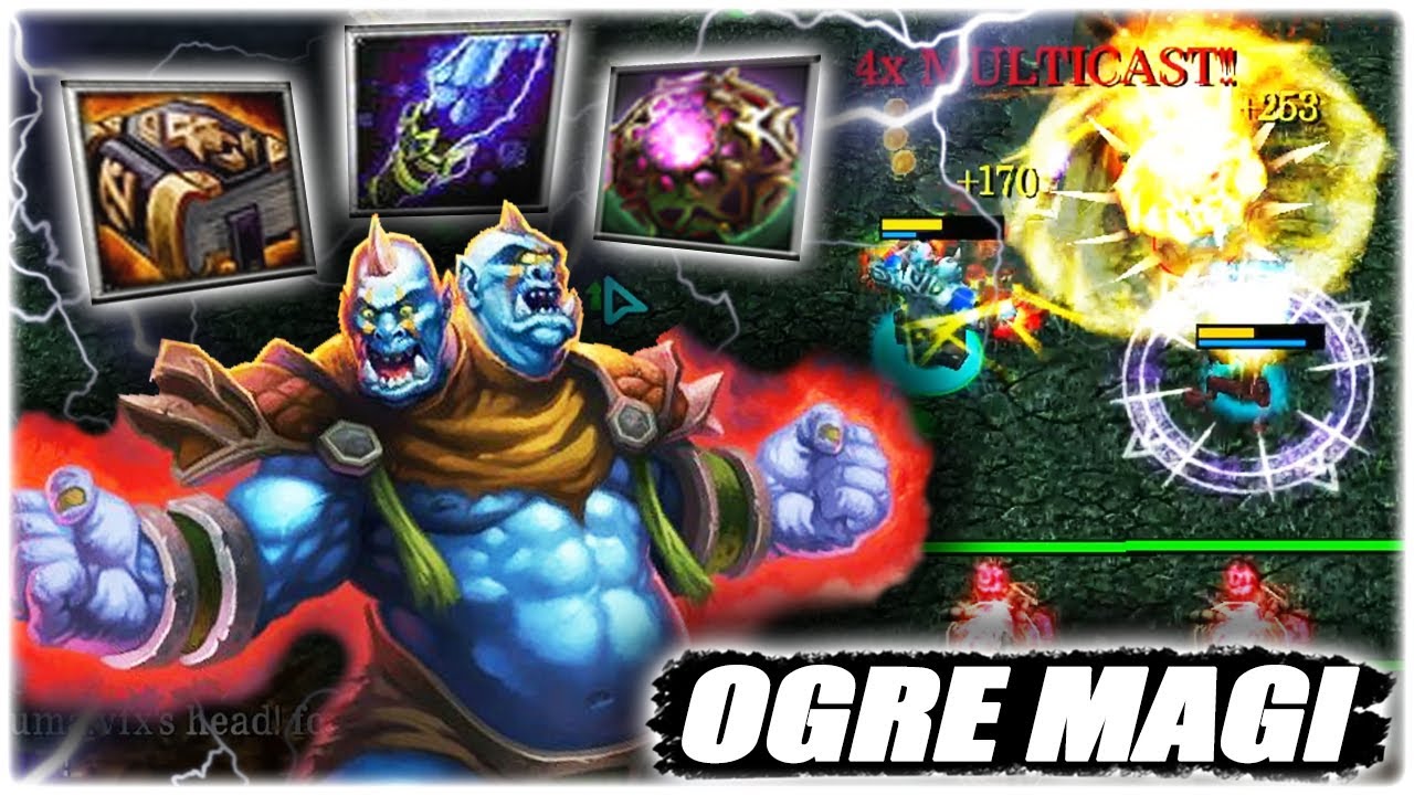 DotA OGRE MAGI - НЕРЕАЛЬНАЯ ПУШ СТРАТЕГИЯ ЧЕРЕЗ НЕКРОВ!