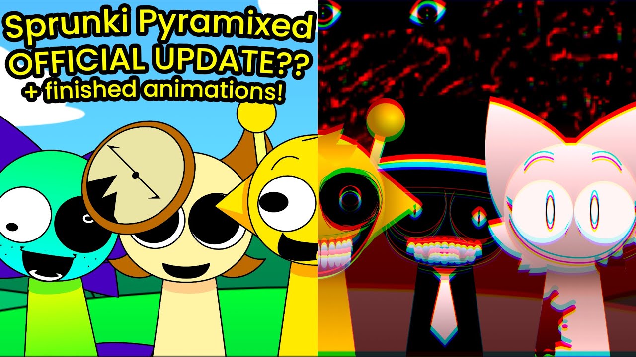 Sprunki Pyramixed, but it's the OFFICIAL UPDATE??