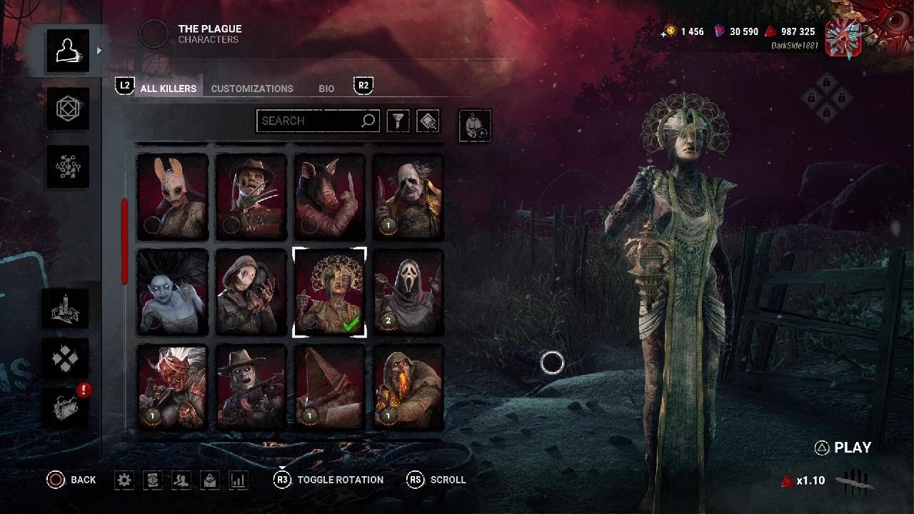 Dead by Daylight: Lv.0 Plague with no intention of winning or killing anyone
