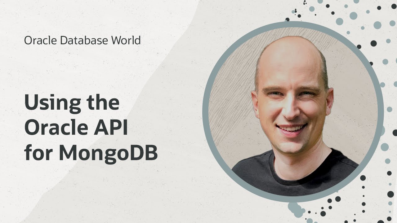Храните и анализируйте данные JSON с помощью API Oracle для MongoDB и SQL/JSON I Oracle Database ...