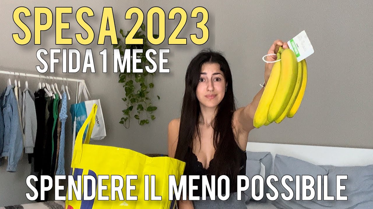 Spesa nel 2023!😨Sfida di un mese🔥Sono aumentati i prezzi?👀