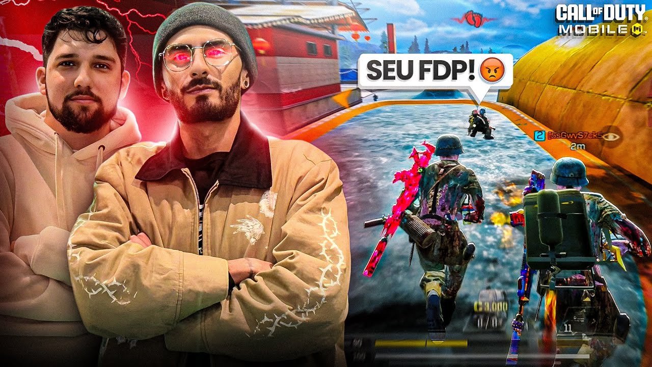BIG e GOUVEIA ESTOMPARAM os CHORÕES e TELADORES DO COD MOBILE