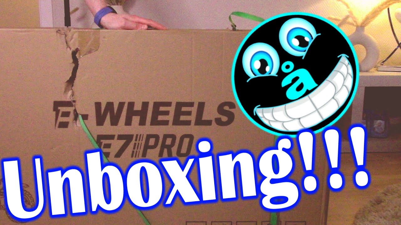 E-wheels E7 PRO unboxing!#47🛴📦