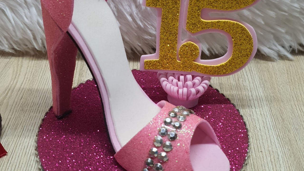 Veja como fazer um Lindo Centro de Mesa para Festa de 15 Anos #centrodemesa #15anos #diy