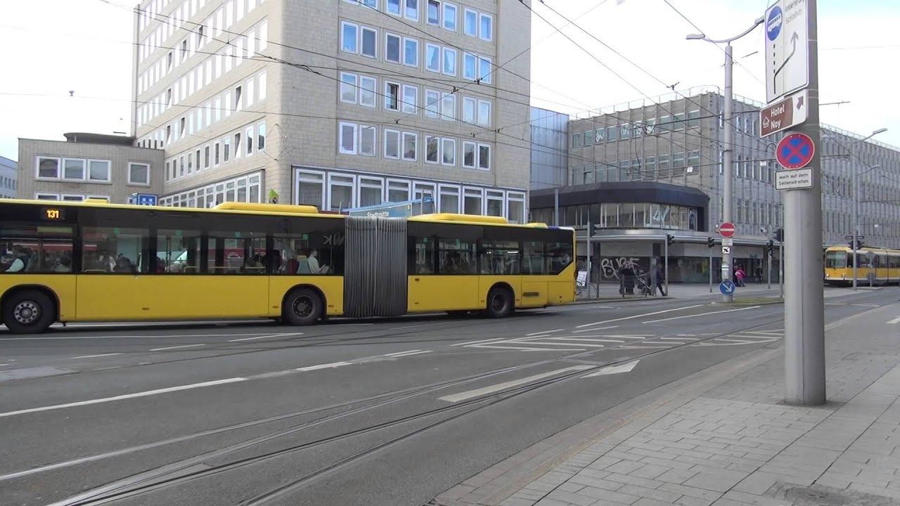 Trams te Mülheim Stadtmitte