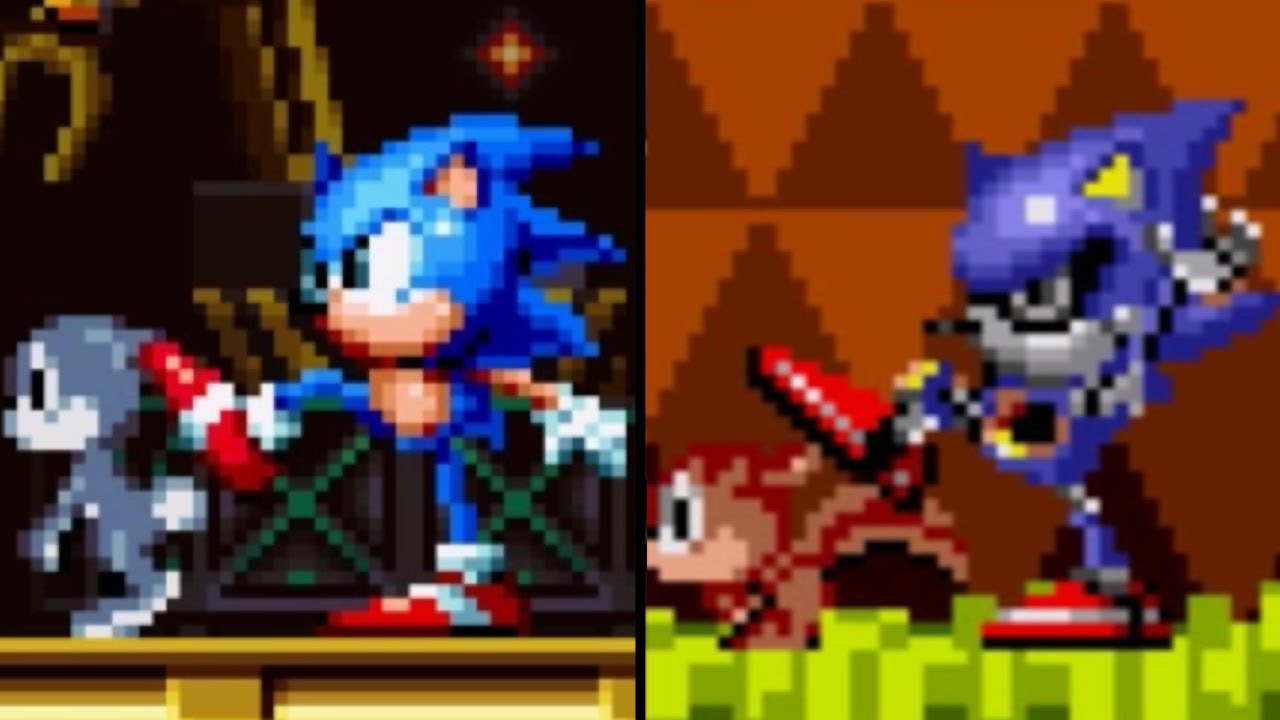 Sonic and Metal Sonic Have Switched Roles