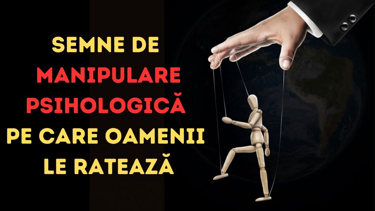 14 semne de manipulare psihologică pe care majoritatea oamenilor nu le văd.