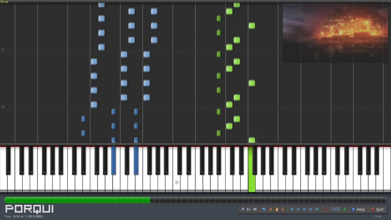 Mushibugyou Opening 2 - Denshin ∞ Unchained (Synthesia)