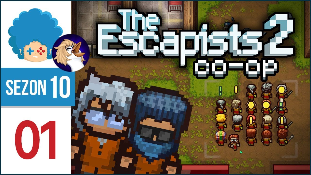 The Escapists 2 PL #1 z @ElevenJedenastek | Sezon 10 | Ale będzie CYRK!