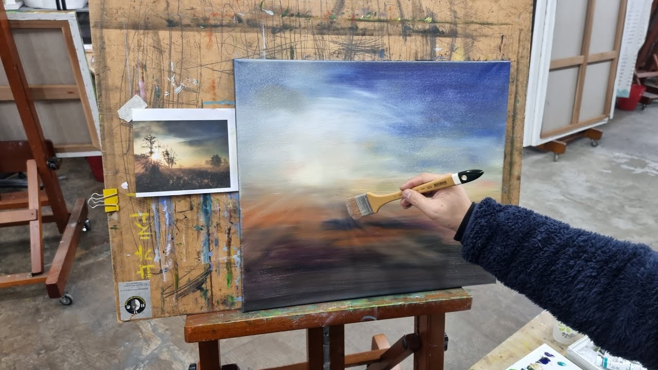 [야외로Art] 배경그림기법background painting technique