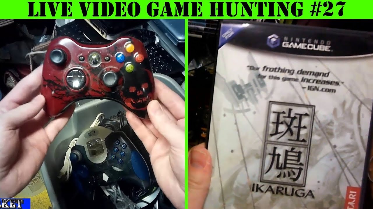 Live Video Game Hunting #27 - eBay and the Flea Market