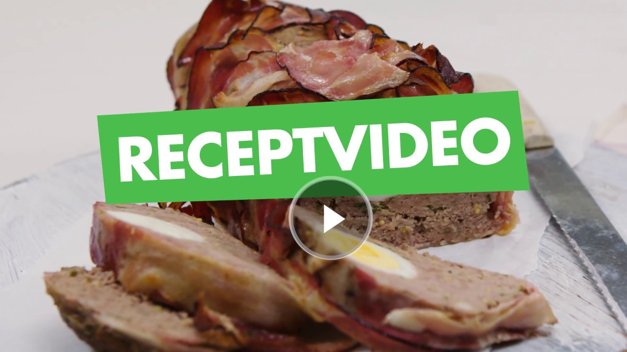 Gehaktbrood met hele eieren - Allerhande