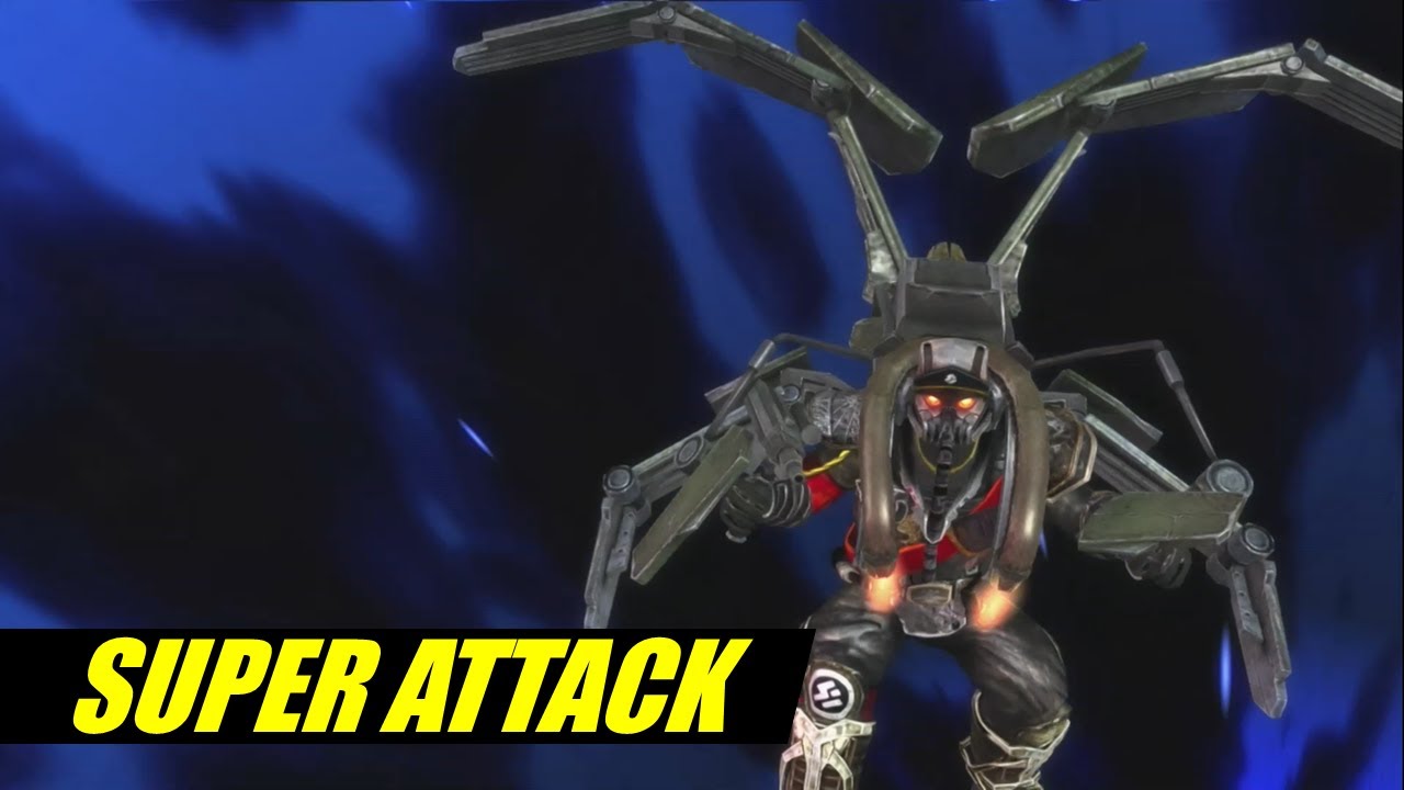 Colonel Radec's Super Attack in PlayStation All-Stars Battle Royale