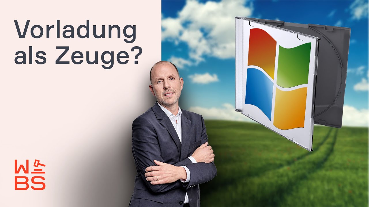 Billige Windows-Keys: Polizei will in Strafverfahren Aussage von Käufern! | Christian Solmecke